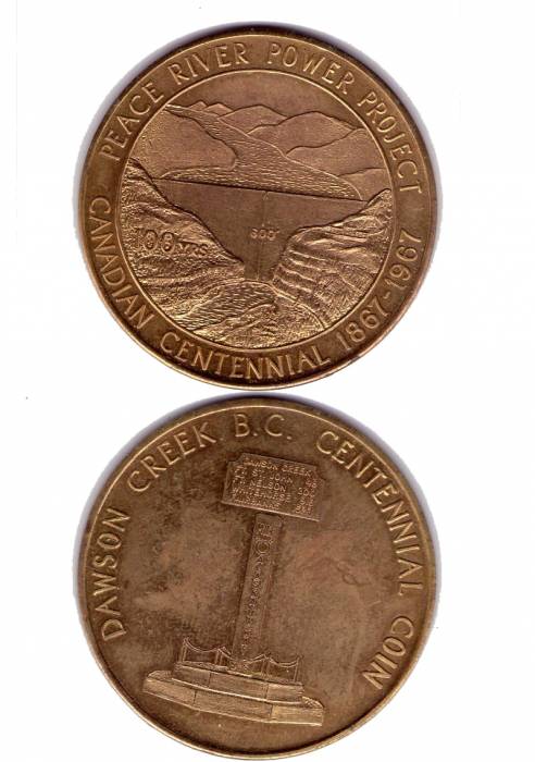 Жетон Centennial coin
